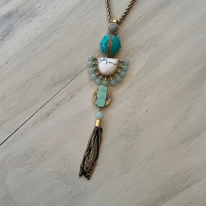 Stella & Dot Totem Tassel Necklace